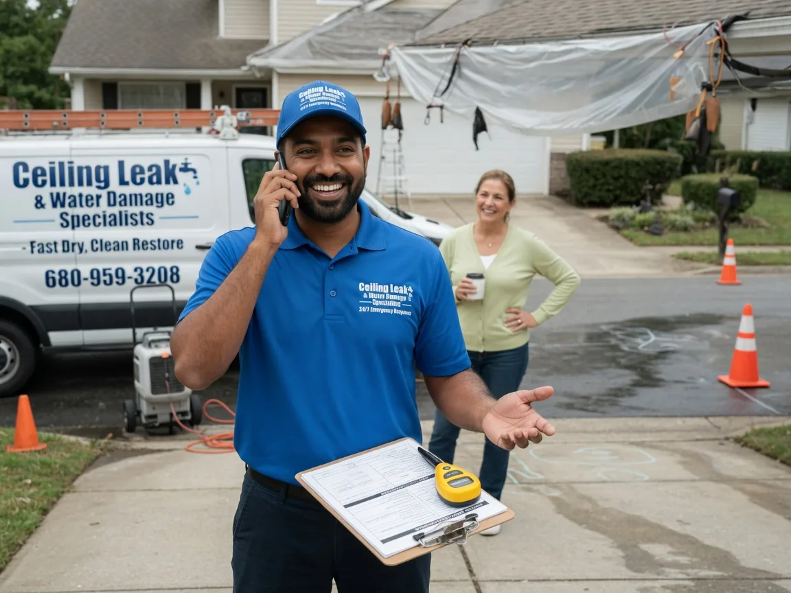 Ceiling Leak Cleanup Wakefield, RI FAQs